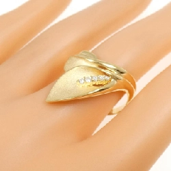 Nhẫn kim cương K18YG 0.09CT - Hàng hiệu Authentic 848854