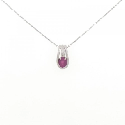 Dây chuyền Ruby 0.62CT - Hàng hiệu Authentic