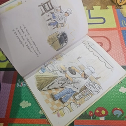 Sách học tiếng Hàn bìa cứng In màu như hình  418806