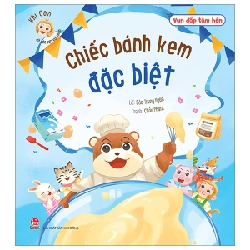 Vun Đắp Tâm Hồn - Khỉ Con Và Các Bạn Vui Nhộn - Chiếc Bánh Kem Đặc Biệt - Đào Trung Uyên, Châu Phạm (Mới 100%) Truyện thiếu nhi, NXB Kim Đồng - SÁCH ĐẠI HỌC