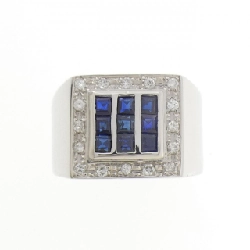 Nhẫn Sapphire PT900 0.90CT - Hàng hiệu Chính hãng 851212