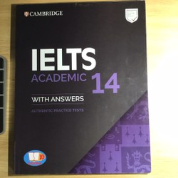 Sách IELTS Academic 14 with answers mới mua