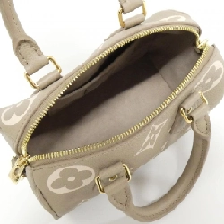 Túi xách Boston Louis Vuitton Monogram Bicolor Empreinte Speedy Bandoulière 20cm M46575 614202