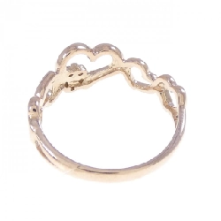 Nhẫn kim cương K10PG hình trái tim 0.05CT 668700