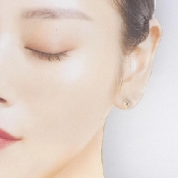 K10YG Skull × Moon Bông tai Kim cương - Hàng hiệu Chính hãng 863910