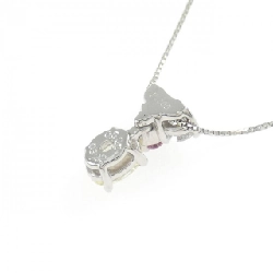 Dây chuyền kim cương PT900/PT850 0.509CT VLY SI1 cắt oval - Hàng hiệu Authentic 879762