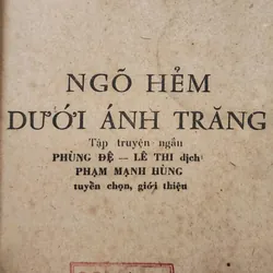 Tiểu thuyết "Ngõ hẻm dưới ánh trăng", Stefan Zweig 705073