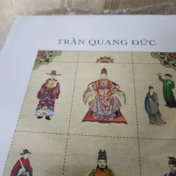 Ngàn năm áo mũ bản đặc biệt bìa cứng đánh số bụng nhũ vàng | trần quang đức 931419