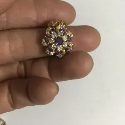 Lắc tay + mặt dây tím thạch anh 977299