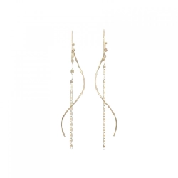 Bông tai K10YG Cocoshnik - Hàng hiệu Chính hãng