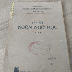 CƠ SỞ NGÔN NGỮ HỌC _ TẬP 1 ( năm 1978) 276261