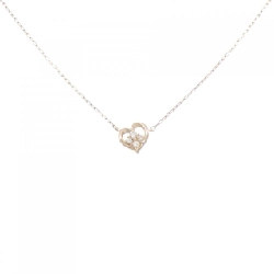 4゜C Heart × Flower Diamond Necklace - Hàng hiệu Authentic
