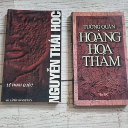 Hai tiểu thuyết lịch sử Nguyễn Thái học và Tướng Quân Hoàng Hoa Thám