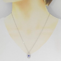 Dây chuyền Tanzanite PT900/PT850 0.68CT - Hàng hiệu Authentic 862533