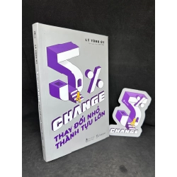 5% Change - Thay Đổi Nhỏ, Thành Tựu Lớn, Lý Tùng Uý, 2023, Mới 95% SBM270325 Blogmeo 27525