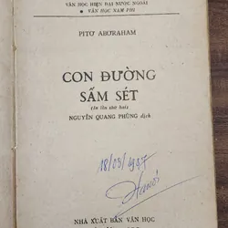 Tác phẩm VH Nam Phi  CON ĐƯỜNG SẤM SÉT - Peter Abrahams 732884