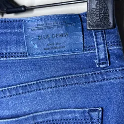 Quần jean nữ lưng - Blue exchange co dãn - size M, màu xanh 733352