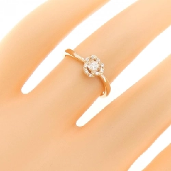 Nhẫn kim cương hoa 4゜C - Hàng hiệu Authentic 839074