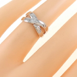 Nhẫn kim cương K18WG 0.10CT 671371