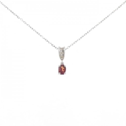 K10WG Garnet Necklace - Hàng hiệu Authentic