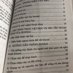 LÀM QUEN VỚI NGHỆ THUẬT BON SAI - 159 trang, nxb: 2008 315393