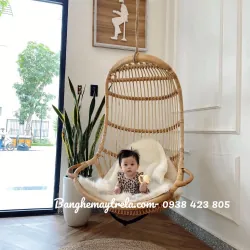 Xích đu đơn mây tự nhiên 701704