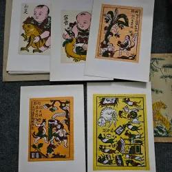 Dong Ho's folk paintings - Tranh dân gian Đông Hồ 747376