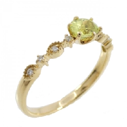 Nhẫn Chrysoberyl K18YG 0.47CT