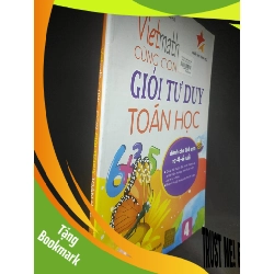 (TẶNG BOOKMARK) Vietmath cùng con giỏi tư duy toán học mới 90% RBK1203