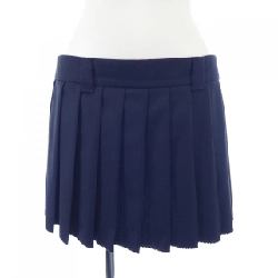 Chân váy mini Batavia xếp ly MIU MIU MG2040 S232 11AD