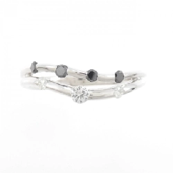 Nhẫn kim cương K18WG 0.28CT 667638