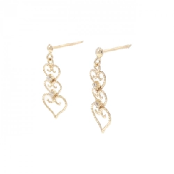 K10YG Bông tai hình trái tim - Hàng hiệu Authentic 875611