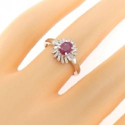 Nhẫn Ruby PT900 0.57CT - Hàng hiệu Chính hãng 853739