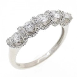 Nhẫn kim cương PT950 0.70CT