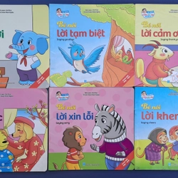 Kỹ năng giao tiếp cho bé 2+ tuổi (song ngữ Anh - Việt, set 6 cuốn)