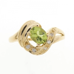 Nhẫn Peridot K18YG 0.41CT - Hàng hiệu Chính hãng 854332