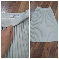 Chân váy dập ly Chiffon