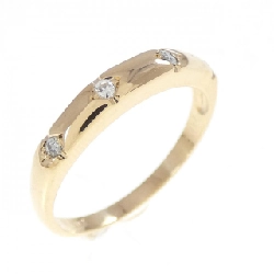 Nhẫn kim cương K18YG 0.05CT - Hàng hiệu Authentic