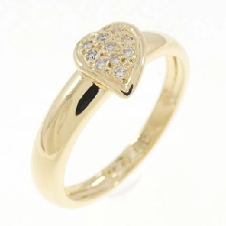 Nhẫn kim cương hình trái tim K18YG 0.05CT