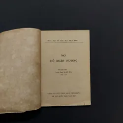 [Sách Cũ Bao Cấp] Tập Thơ Hồ Xuân Hương 716224