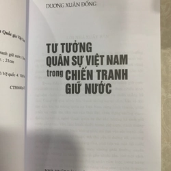 TƯ TƯỞNG QUÂN SỰ VIỆT NAM TRONG CHIẾN TRANH GIỮ NƯỚC - DƯƠNG XUÂN ĐỐNG 533048
