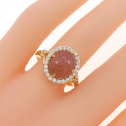 Nhẫn Rhodochrosite K18YG 4.97CT 671621