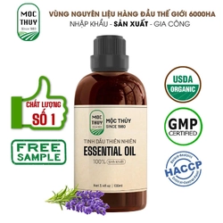 Tinh Dầu Thiên Nhiên nguyên chất Mộc Thủy 100ML Sả Chanh + chai đựng tinh dầu
