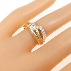 Nhẫn kim cương K18YG 0.26CT 669120