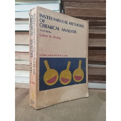 Instrumental methods of chemical analysis - Galen W. Ewing