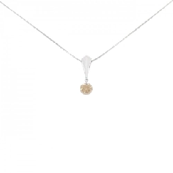 K18WG/750WG Dây chuyền kim cương 0.30CT - Hàng hiệu Chính hãng