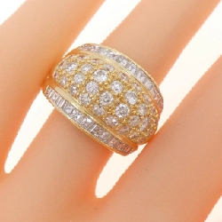 Nhẫn kim cương K18YG 2.62CT 670809