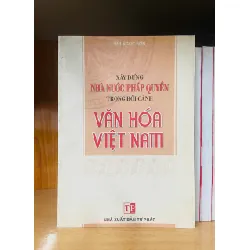 Xây dựng Nhà nước Pháp Quyền trong bối cảnh Văn Hóa Việt Nam - GIÁO TRÌNH, CHUYÊN MÔN - VAVO1211
