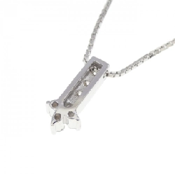 K18WG/750WG Dây chuyền kim cương - Hàng hiệu Authentic 858088