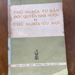 Chủ nghĩa tư bản độc quyền nhà nước và chủ nghĩa cơ hội